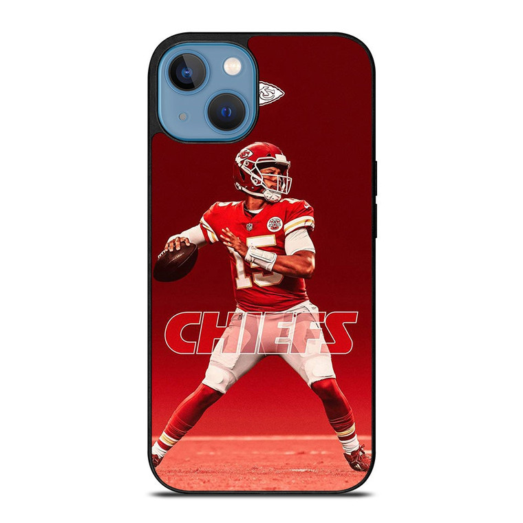 PATRICK MAHOMES KANSAS CITY CHIEFS 15 iPhone 13 Case Cover