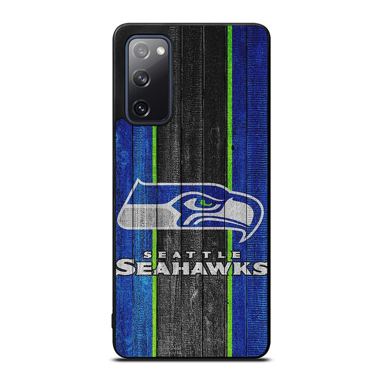 SEATTLE SEAHAWKS WOODEN LOGO NFL Samsung Galaxy S20 FE Case Cover
