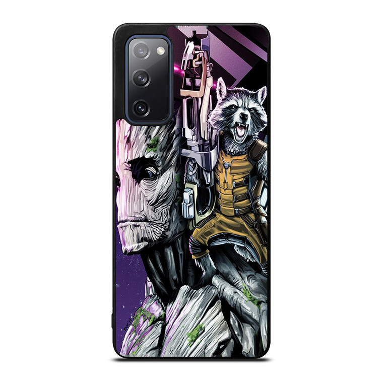 ROCKET RACCOON AND GROOT MARVEL Samsung Galaxy S20 FE Case Cover