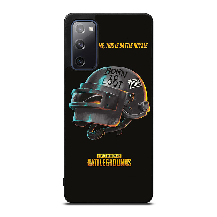 PUBG PLAYERUNKNOWN'S HELMET Samsung Galaxy S20 FE Case Cover
