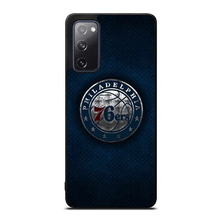 PHILADELPHIA 76ERS METAL LOGO Samsung Galaxy S20 FE Case Cover