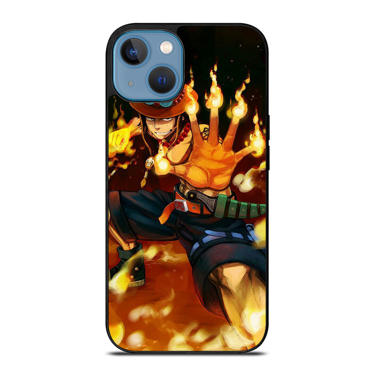 ONE PIECE ANIME PORTGAS D iPhone 13 case