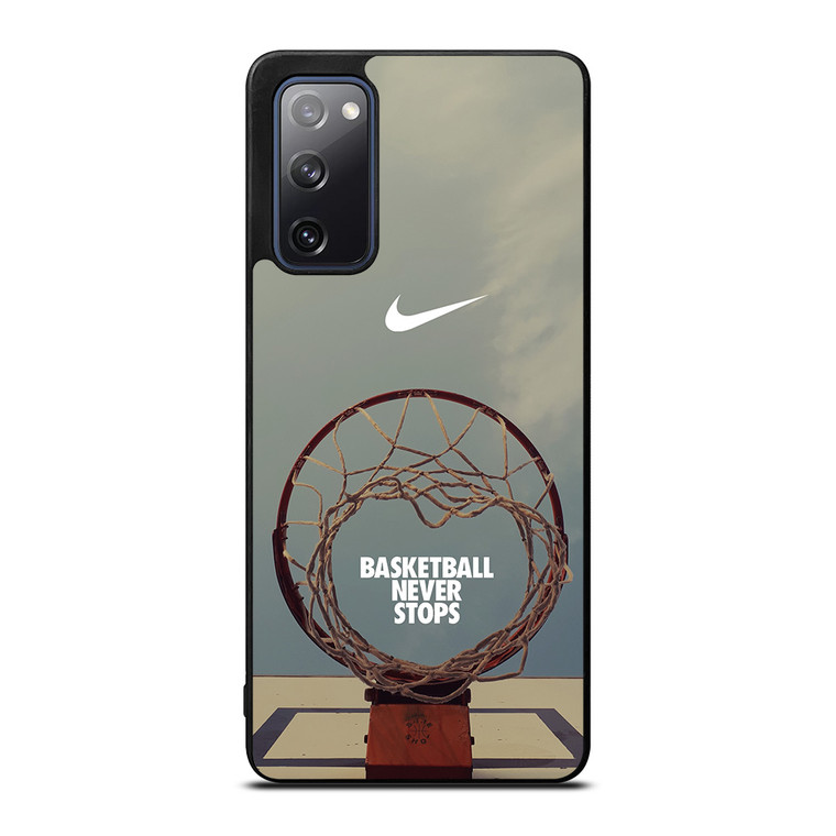NIKE BASKETBALL NEVER STOPS RING Samsung Galaxy S20 FE Case Cover