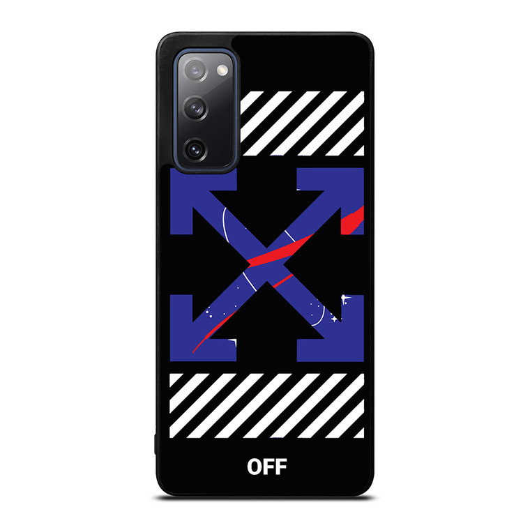 NASA OFF WHITE Samsung Galaxy S20 FE Case Cover