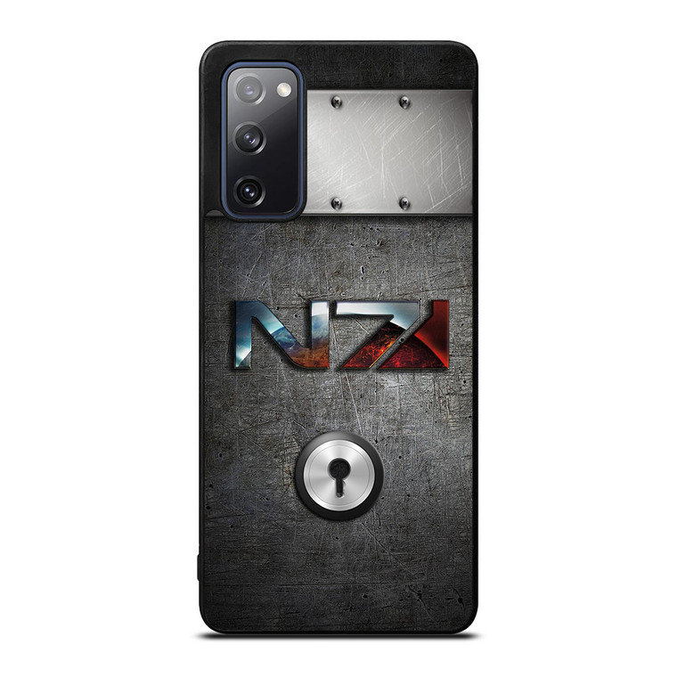 N7 MASS EFFECT METAL LOGO Samsung Galaxy S20 FE Case Cover