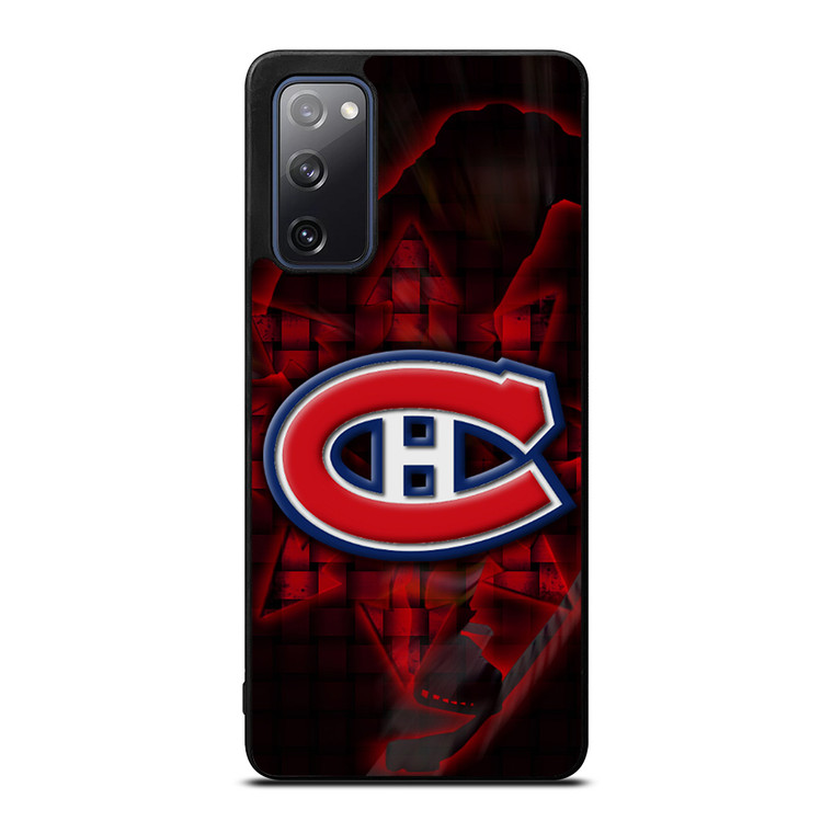 MONTREAL CANADIENS RED GLOW SYMBOL Samsung Galaxy S20 FE Case Cover