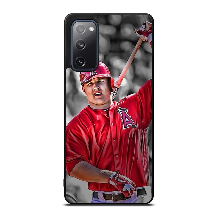 MIKE TROUT BASEBALL LOS ANGELES ANGELS Samsung Galaxy S20 FE Case Cover