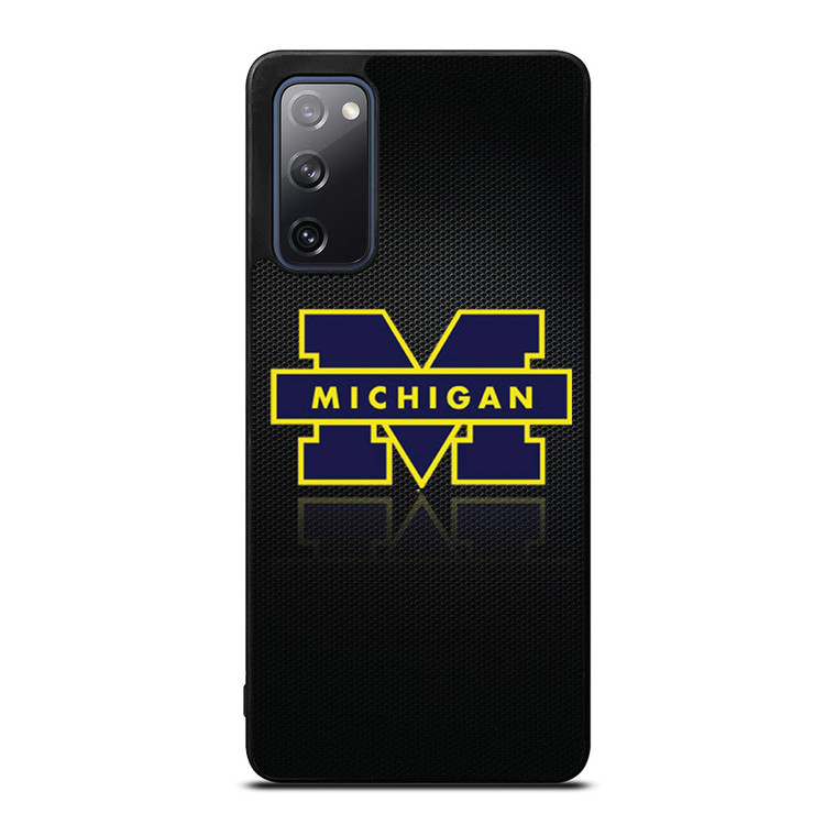 MICHIGAN WOLVERINES METAL LOGO Samsung Galaxy S20 FE Case Cover