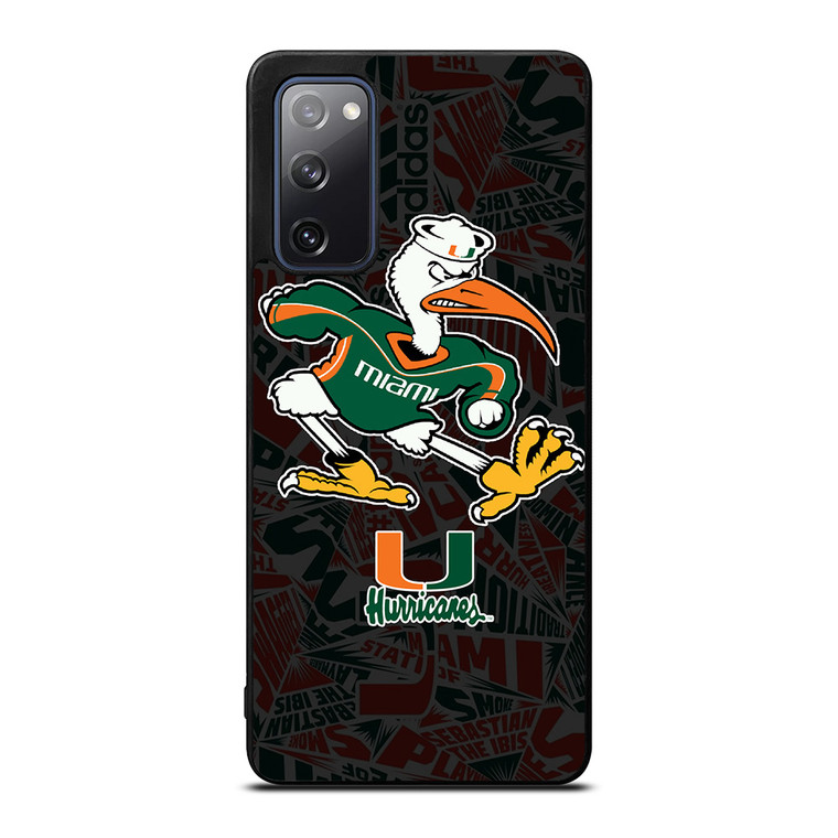 MIAMI HURRICANES UM FOOTBALL Samsung Galaxy S20 FE Case Cover