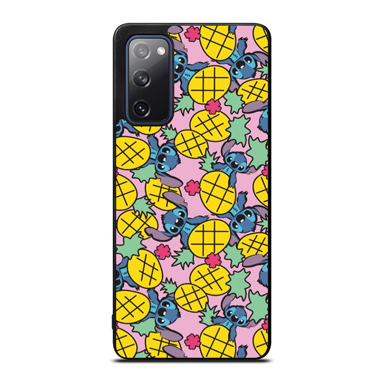 LILO AND STITCH PINEAPPLE PATTERN Samsung Galaxy S20 FE Case Cover