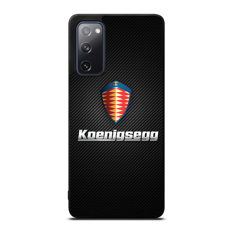 KOENIGSEGG CARBON LOGO Samsung Galaxy S20 FE Case Cover