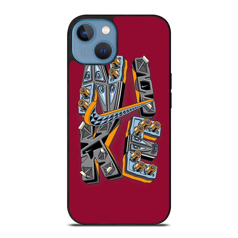 NIKE SOLES LOGO ART iPhone 13 Case Cover