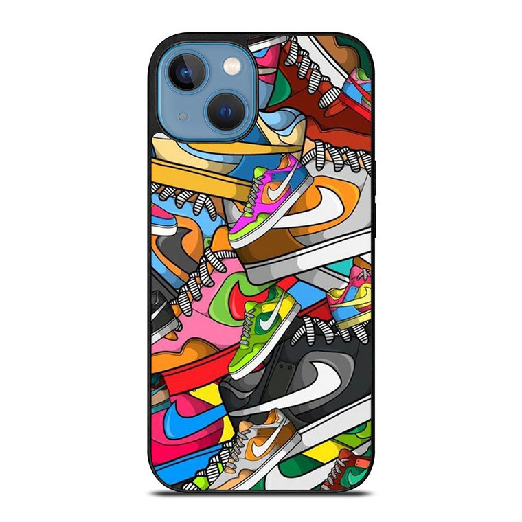 NIKE SNEAKERS iPhone 13 Case Cover