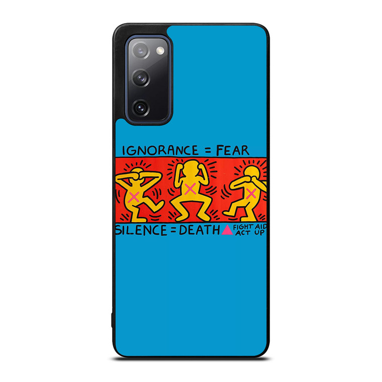 KEITH HARING FIGHT AIDS Samsung Galaxy S20 FE Case Cover