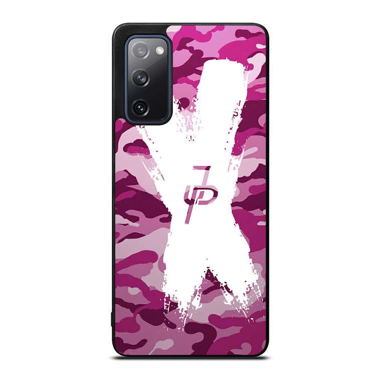 JAKE PAUL LOGO CROSS CAMO Samsung Galaxy S20 FE Case Cover