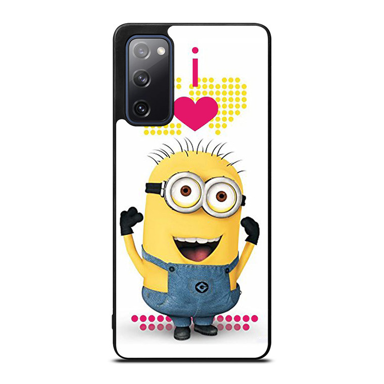 I LOVE MINION Samsung Galaxy S20 FE Case Cover