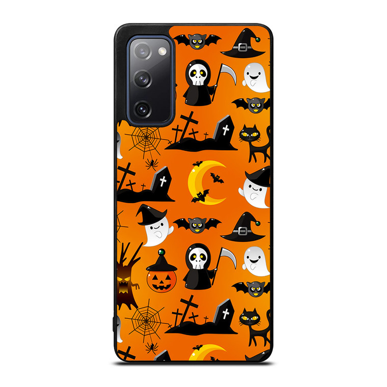 HAPPY HALLOWEEN CARTOON PATERN Samsung Galaxy S20 FE Case Cover