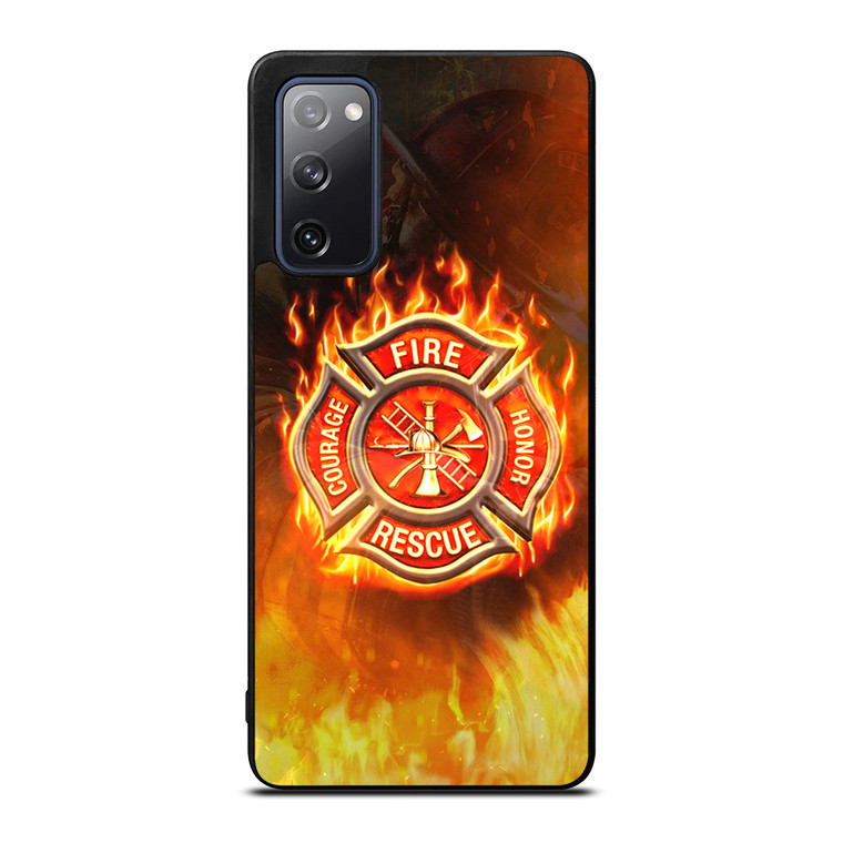 FIREFIGHTER FIREMAN FIRE LOGO Samsung Galaxy S20 FE Case Cover
