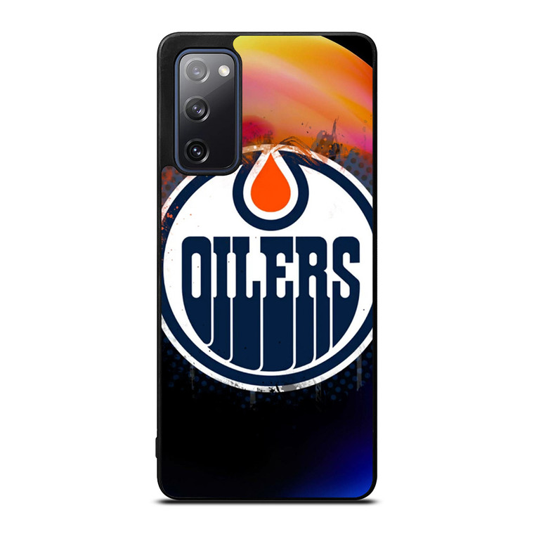 EDMONTON OILERS FIRE LOGO Samsung Galaxy S20 FE Case Cover