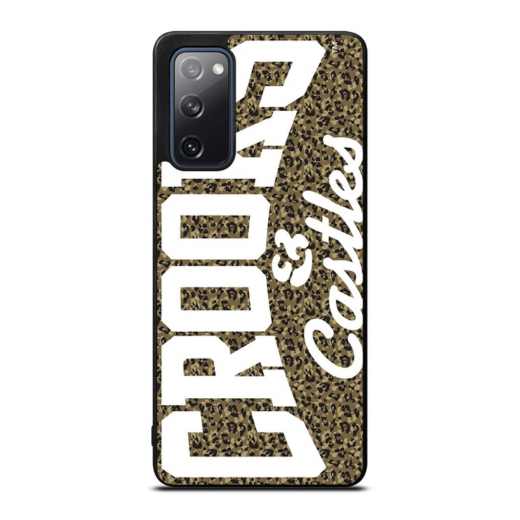 CROOKS AND CASTLES LEOPARD SKIN Samsung Galaxy S20 FE Case Cover
