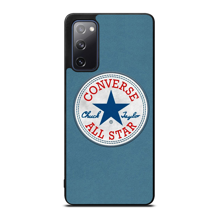 CONVERSE SNEAKERS LOGO BLUE Samsung Galaxy S20 FE Case Cover CONVERSE SNEAKERS LOGO BLUE Samsung Galaxy S20 FE Case Cover