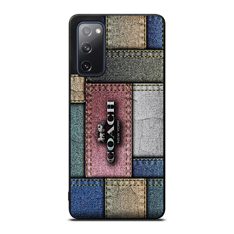 COACH NEW YORK LOGO JEANS  Samsung Galaxy S20 FE Case Cover