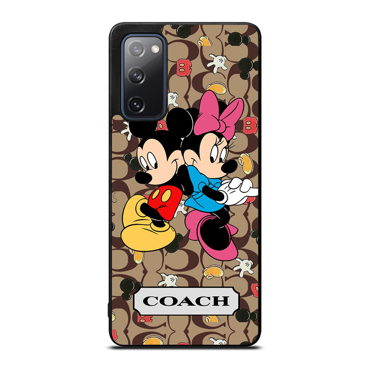 COACH MICKEY MINNIE MOUSE LOVE Samsung Galaxy S20 FE Case Cover