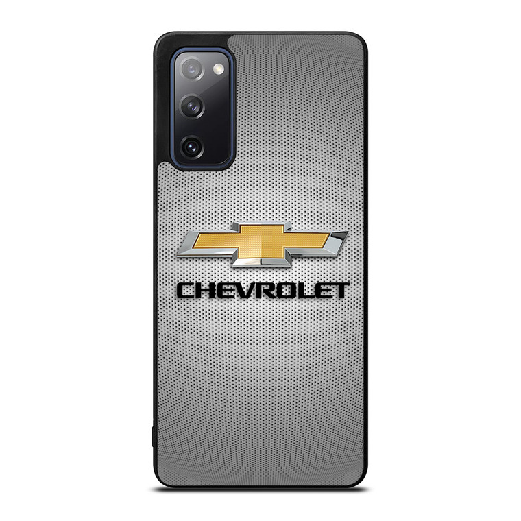 CHEVROLET LOGO GREY METAL Samsung Galaxy S20 FE Case Cover