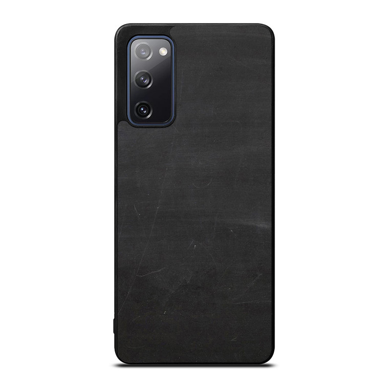 CHALK BLACK BOARD TEXTURES Samsung Galaxy S20 FE Case Cover