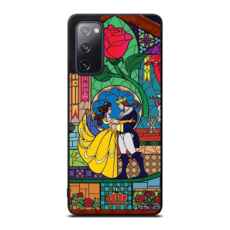 BEAUTY AND THE BEAST SETENED GLASS Samsung Galaxy S20 FE Case Cover