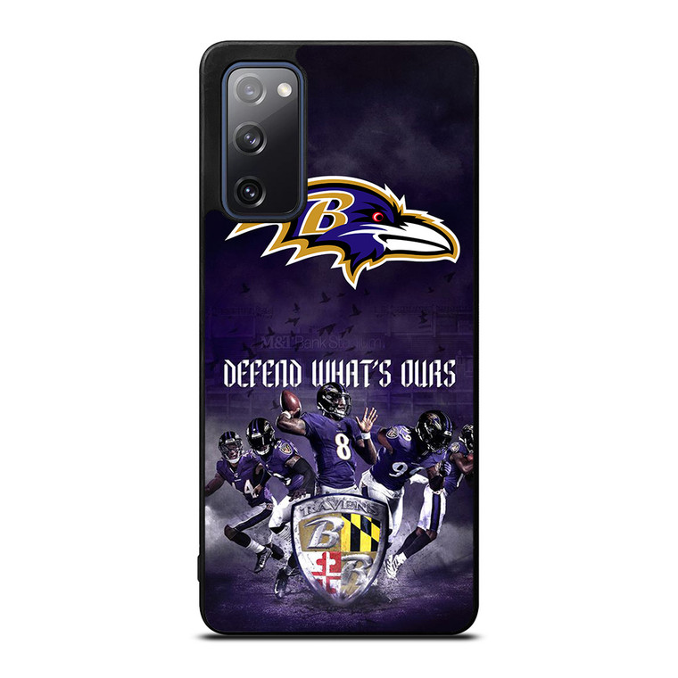 BALTIMORE RAVENS FOOTBALL TEAM Samsung Galaxy S20 FE Case Cover