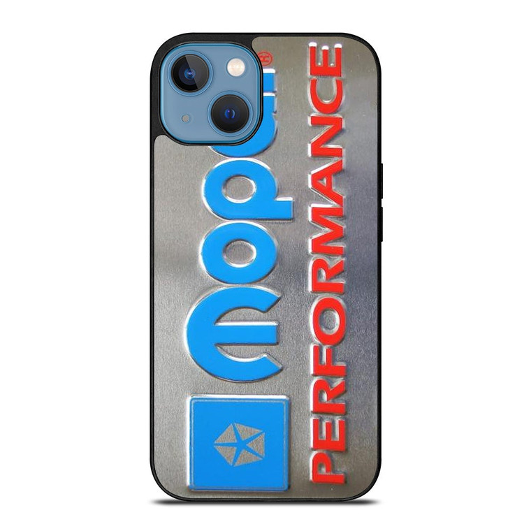 MOPAR PERFORMANCE PLATE iPhone 13 Case Cover