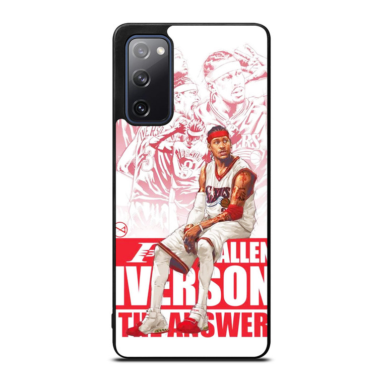 ALLEN IVERSON SIXERS NBA Samsung Galaxy S20 FE Case Cover