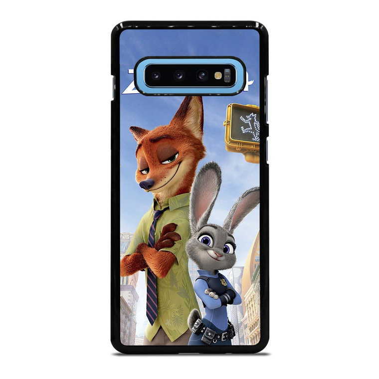 ZOOTOPIA NICK AND JUDY DISNEY Samsung Galaxy S10 Plus Case Cover