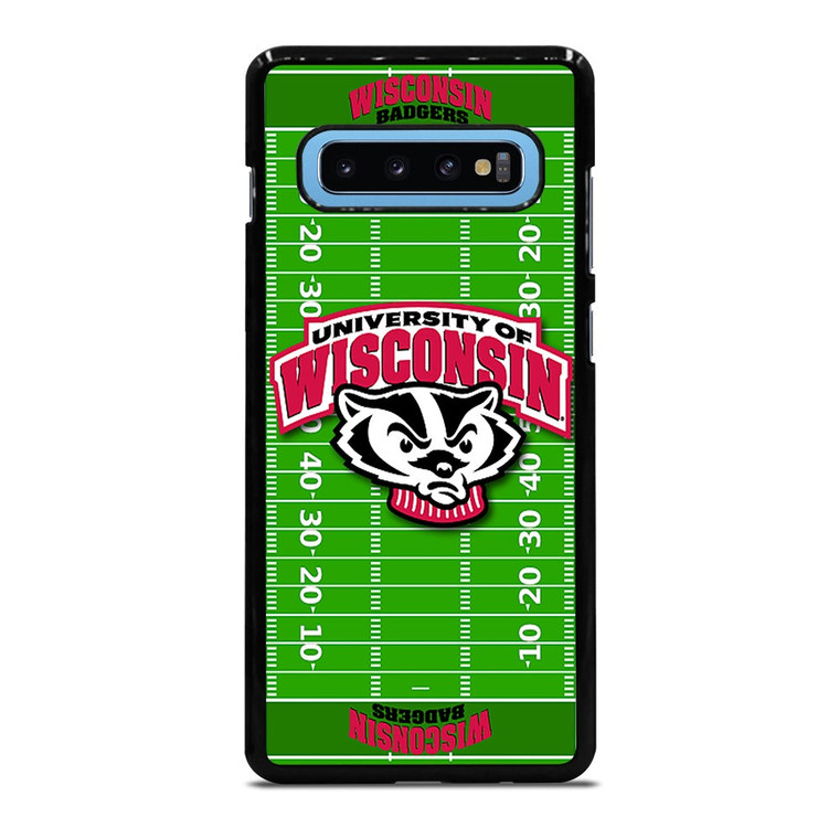 WISCONSIN BADGER FOOTBALL Samsung Galaxy S10 Plus Case Cover