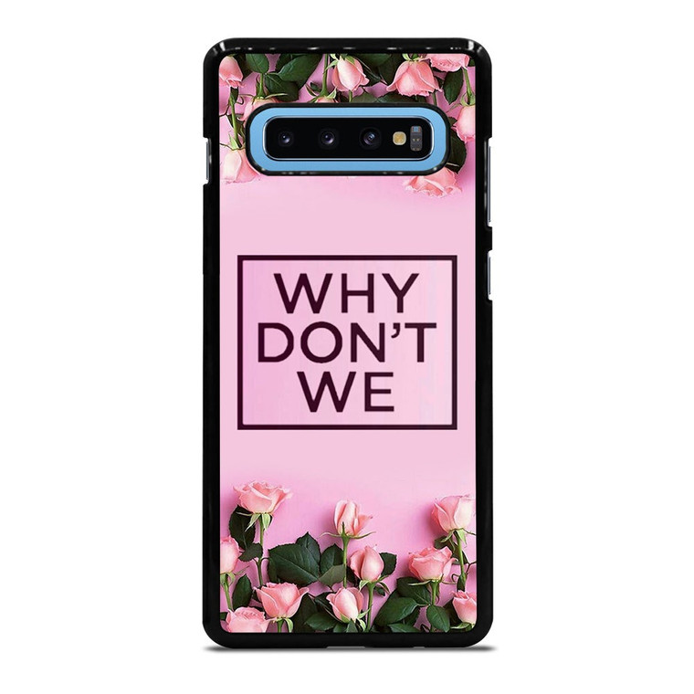 WHY DONT WE PINK FLOWER Samsung Galaxy S10 Plus Case Cover