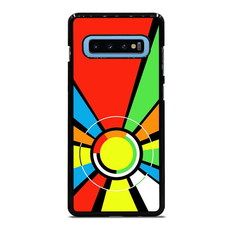 VALENTINO ROSSI VR46 HELMET PATTERN Samsung Galaxy S10 Plus Case Cover