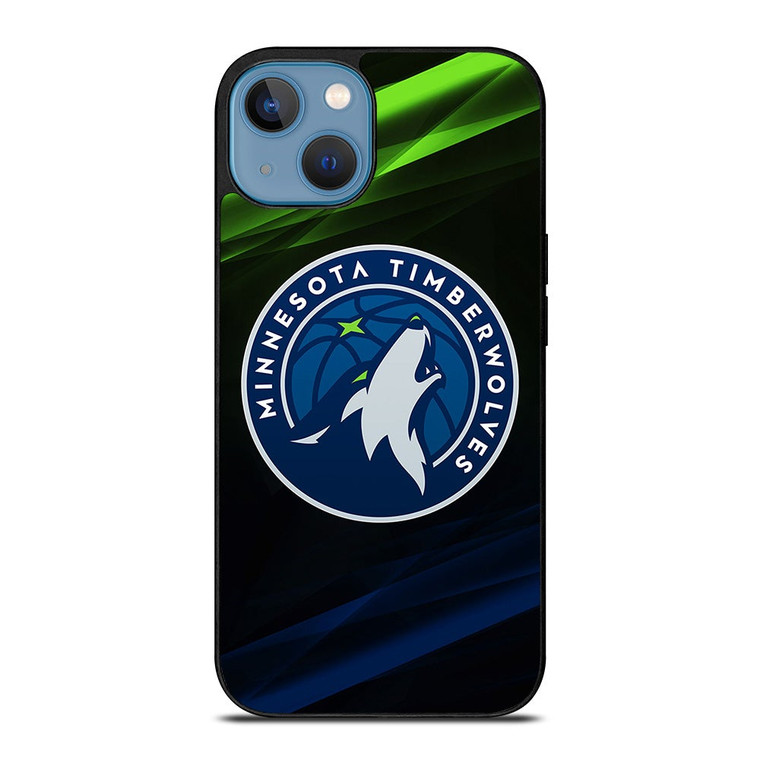 MINNESOTA TIMBERWOLVES LOGO iPhone 13 Case Cover