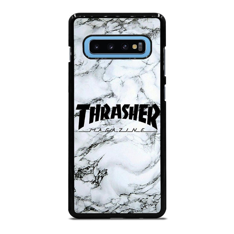 THRASHER SKATEBOARD MAGAZINE MARBLE Samsung Galaxy S10 Plus Case Cover