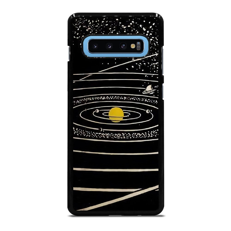 THE SOLAR SYSTEM HAND DRAWN Samsung Galaxy S10 Plus Case Cover