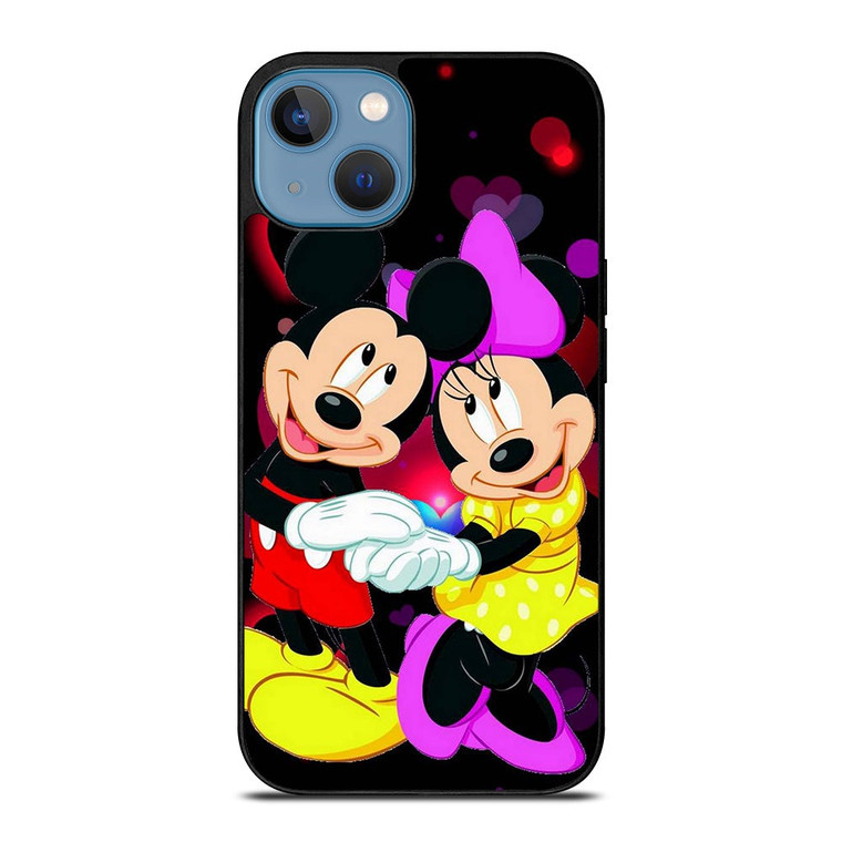MICKEY MINNIE MOUSE DISNEY LOVE iPhone 13 Case Cover