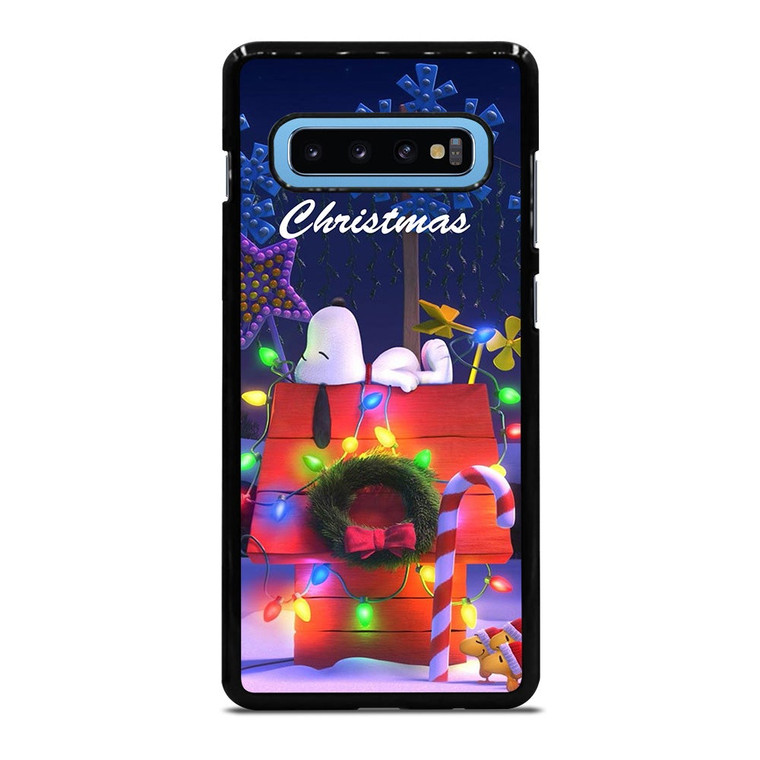 SNOOPY MERRY CHRISTMAS Samsung Galaxy S10 Plus Case Cover