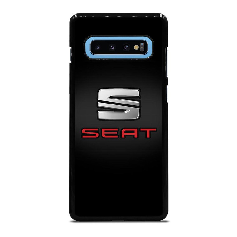 SEAT LOGO BLACK Samsung Galaxy S10 Plus Case Cover
