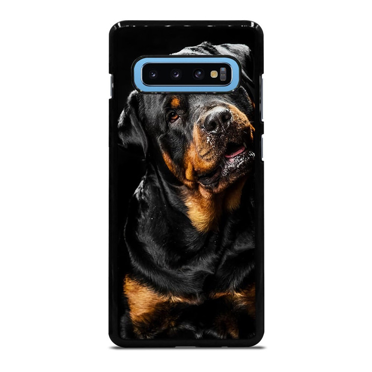 ROTTWEILER DOG POTRAIT 2 Samsung Galaxy S10 Plus Case Cover