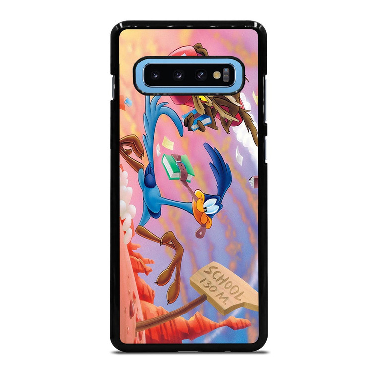 ROAD RUNNER Looney TunesROAR WHITE WOLF Samsung Galaxy S10 Plus Case Cover