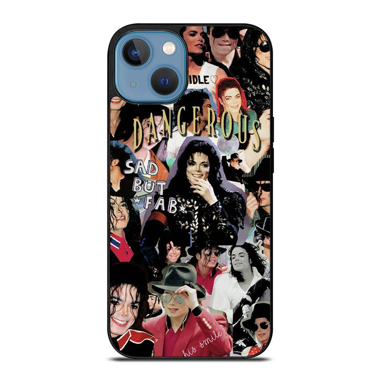 MICHAEL JACKSON COLLAGE iPhone 13 Case Cover