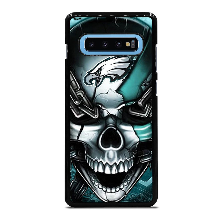 PHILADELPHIA EAGLES SKULL LOGO Samsung Galaxy S10 Plus Case Cover