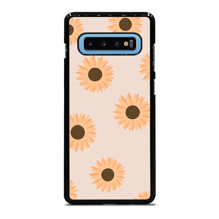 PASTEL SUNFLOWER PATTERN Samsung Galaxy S10 Plus Case Cover