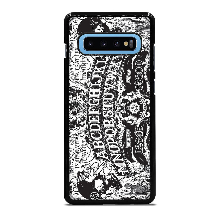OUIJA BOARD BLACK AND WHITE Samsung Galaxy S10 Plus Case Cover