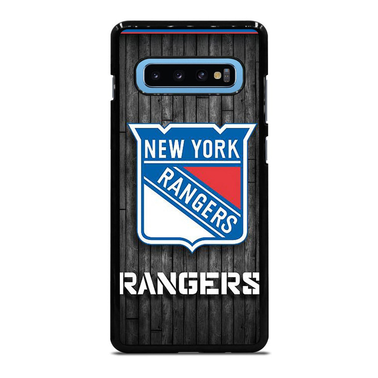NEW YORK RANGERS WOODEN LOGO Samsung Galaxy S10 Plus Case Cover